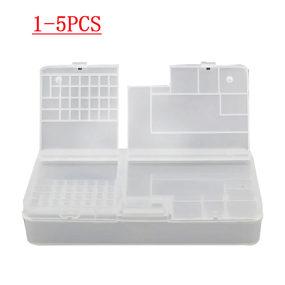 Electronics Gadgets And Accessories - 箱、電子部品、透明プラスチック収納、小ネジ付属品、工具分類グリッド