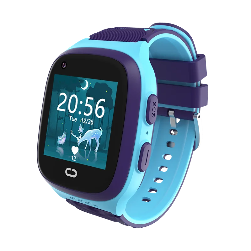 Smart Watch Kids - 4Gキッズスマートウォッチ SOS防水 WiFi GPSビデオ通話カメラ付き子供用ベビー電話ゲームスマートウォッチアプリSetracker時計ギフトLT31