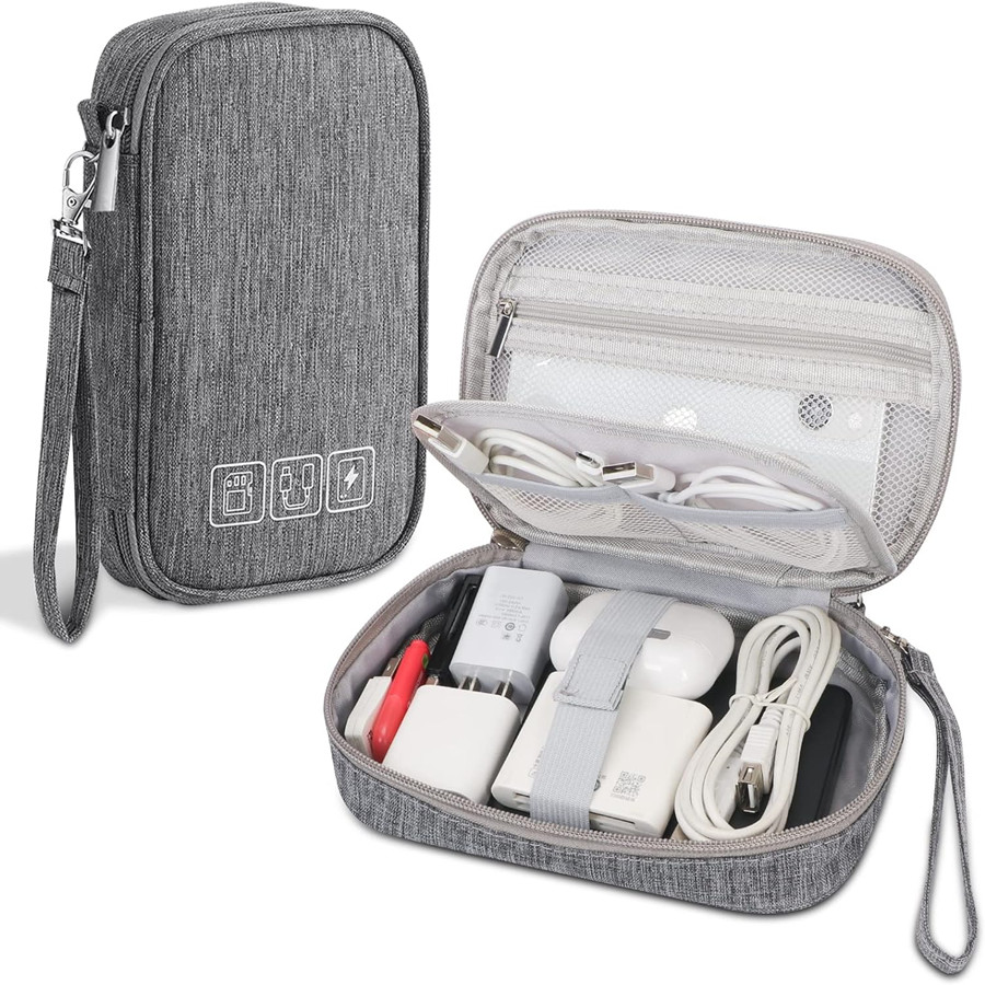 Electronics Gadgets Wholesale - 卸売ケーブル収納袋電子オーガナイザーデジタル充電器ワイヤー USB 電源ポーチポータブルトラベルアクセサリー用品