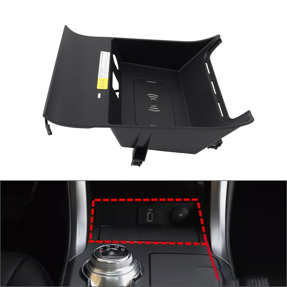 車のワイヤレス充電器電話充電パッドフォードモンデオ 2015 - Wireless Phone Charger Pad のレビューと価格