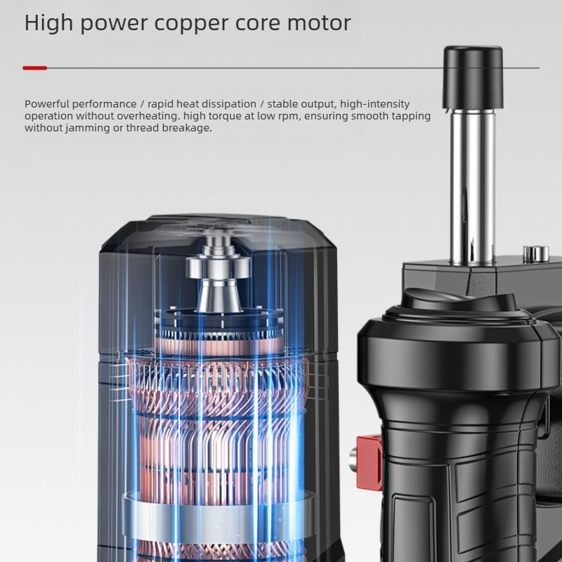ハイパワーリチウム電動タッピングマシン小型デスクトップ多機能 - Electro Gadgets のレビューと価格