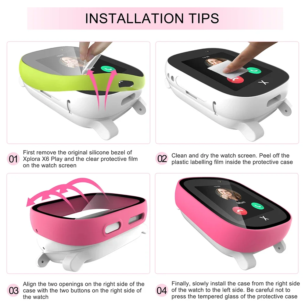 Xploar-子供のためのx6プレイスマートウォッチスクリー - Smart Watch Kids のレビューと価格