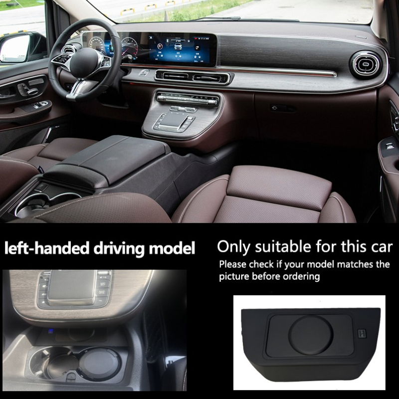 メルセデスベンツV300 2024-2025用ワイヤレス充電 - Wireless Phone Charger Pad のレビューと価格