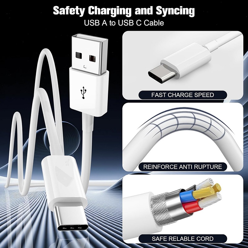 30W USB A to Type C ケーブル データ転送 - Electronics Gadgets Wholesale のレビューと価格