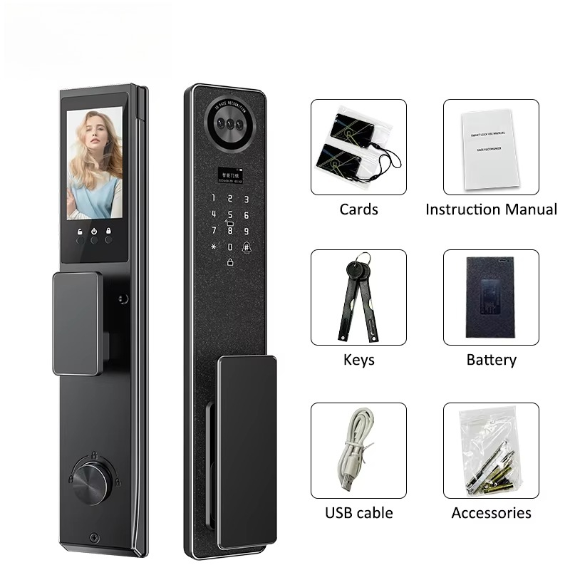 Tuya WiFi スマートドアロック、家庭用生体認証指紋ロ - Electronics & Gadgets Starting With C のレビューと価格