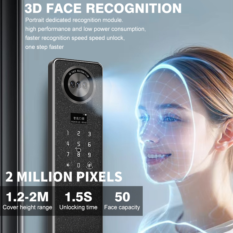 Tuya WiFi スマートドアロック、家庭用生体認証指紋ロ - Electronics & Gadgets Starting With C のレビューと価格