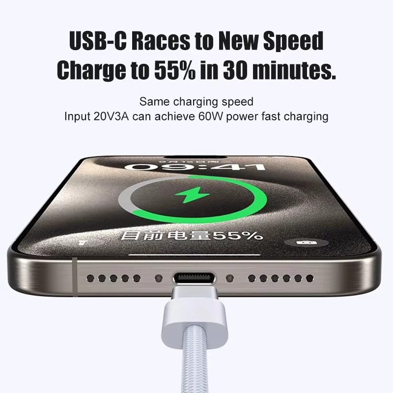 USB A からタイプ C カラーケーブル 20 ワット A - Electronics Gadgets Wholesale のレビューと価格