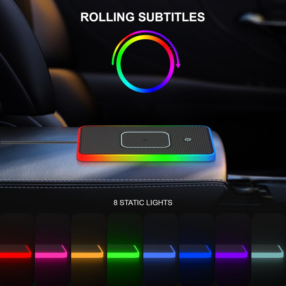 車載電話充電器 20w 急速ワイヤレス充電パッド 滑り止めベ - Wireless Phone Charger Pad のレビューと価格
