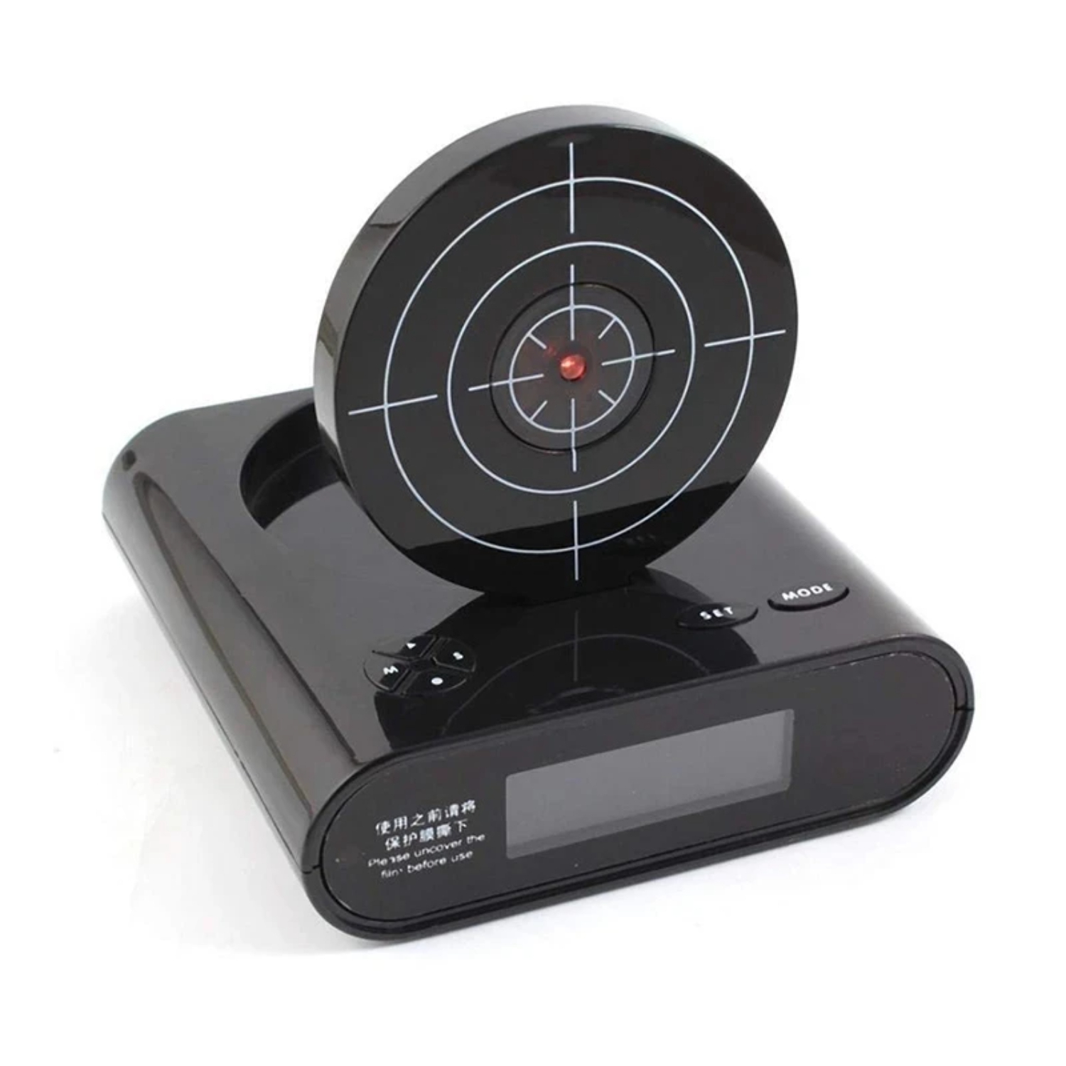 ガジェットターゲットレーザー射撃銃目覚まし時計デジタル電子卓 - Modern Electronics Gadgets のレビューと価格