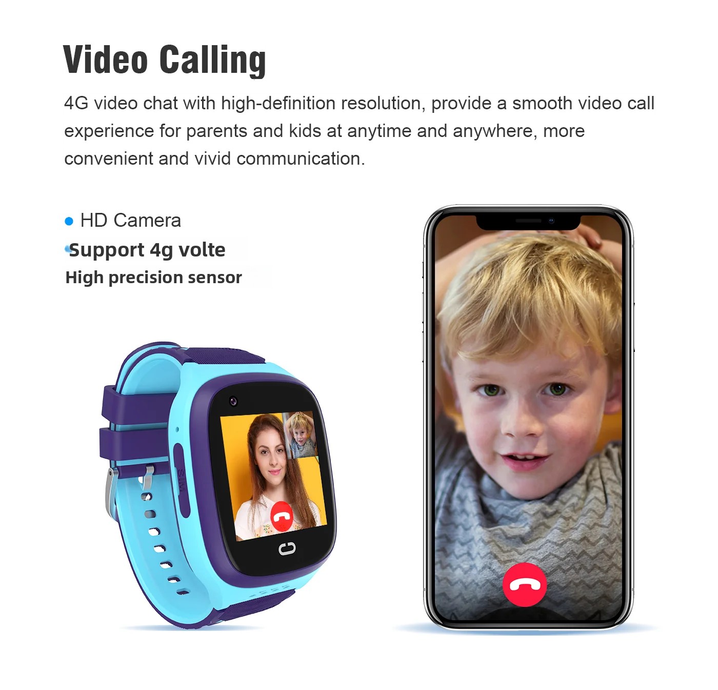 4Gキッズスマートウォッチ SOS防水 WiFi GPSビデ - Smart Watch Kids のレビューと価格
