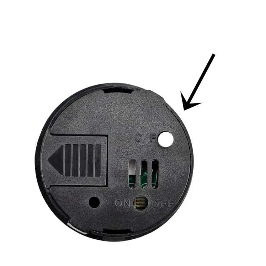 アウトドアスポーツ温度計爬虫類電子湿度計ラウンド湿度計キャン - Electronics Gadgets And Accessories のレビューと価格