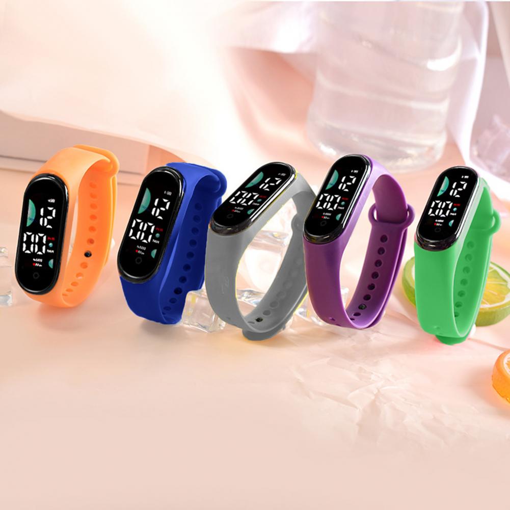 子供のためのデジタルLED腕時計,防水ブレスレット,腕時計, - Smart Watch Kids のレビューと価格
