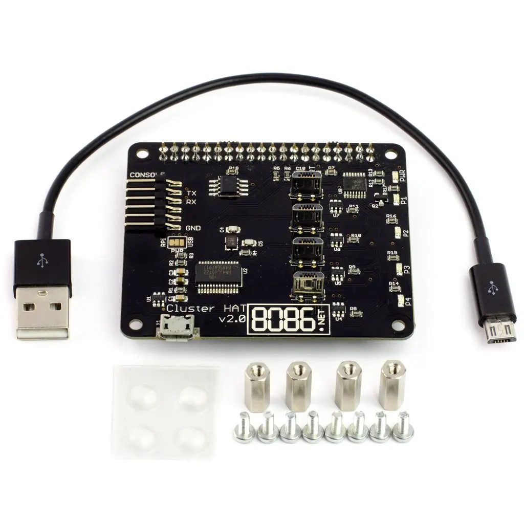 Cluster HAT v2.5 USB ガジェット モード - Electronics Or Gadgets のレビューと価格
