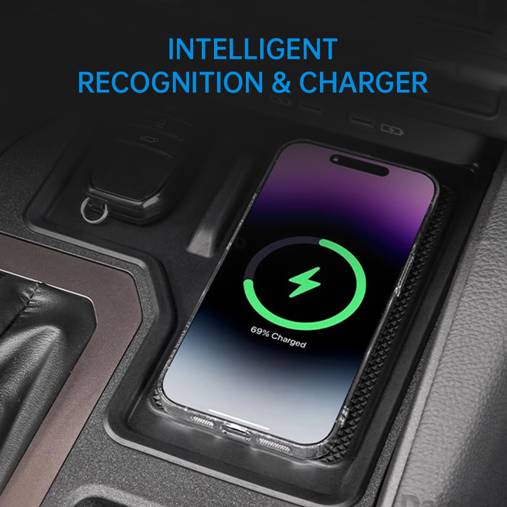 モセンド 車載ワイヤレス充電パッド トヨタ プラド 250  - Wireless Phone Charger Pad のレビューと価格