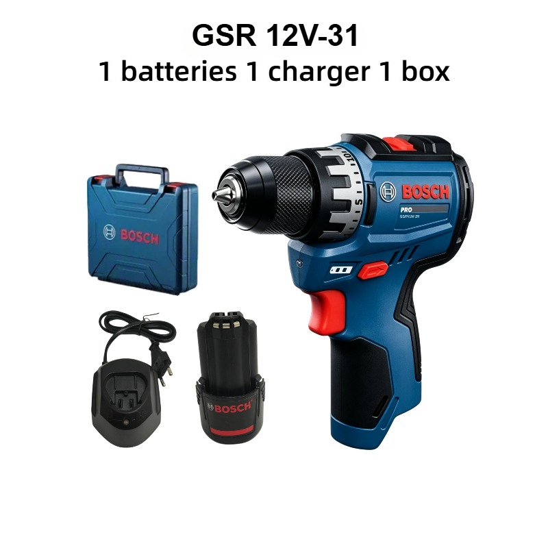 ボッシュプロフェッショナル GSR 12V-31 コードレス - Electro Gadgets のレビューと価格