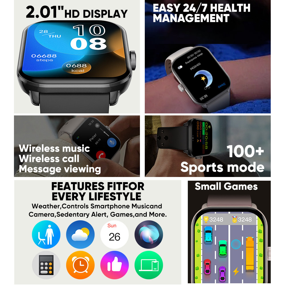 スポーツスマートウォッチ フィットネストラッカー デジタルガ - Electronics Gadgets Wholesale のレビューと価格
