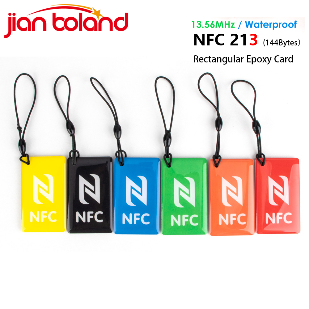 6 個長方形 13.56MHz ISO14443A 144  - Nfc Tag Programmable のレビューと価格